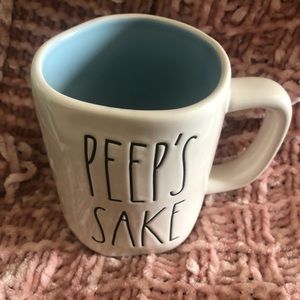 Rae Dunn mug PEEP’S SAKE